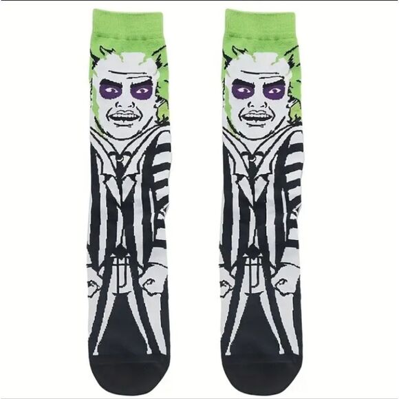 Unisex Beetlejuice Socks - Picture 1 of 3